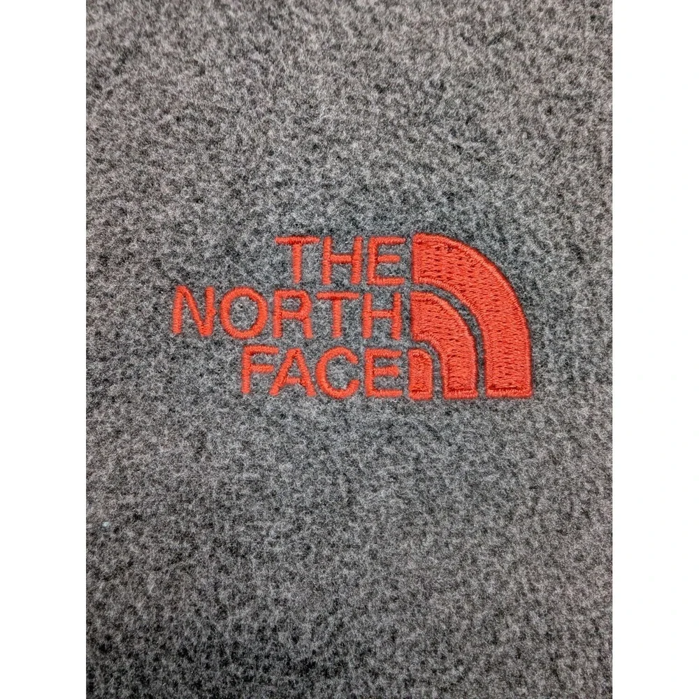 The North Face Fleece Pullover Mens M Brown 1/4 Zip Hiking Outdoor Jacket